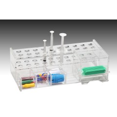 Plasdent MULTIPURPOSE COMPOSITE SYRINGE ORGANIZER (SINGLE DISPENSER) 